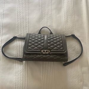 Rebecca Minkoff Grey Leather BackPack